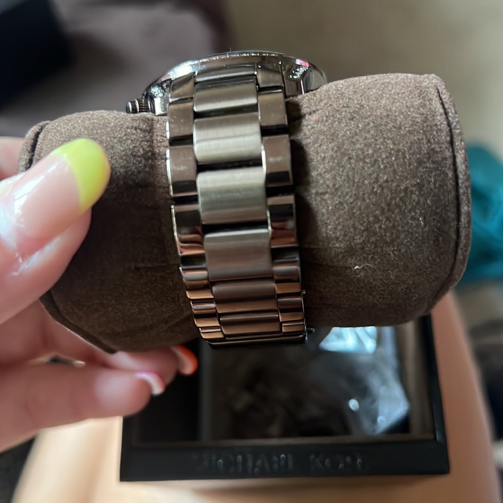 Michael Kors Bronze-Tone Watch - Picture 4 of 5